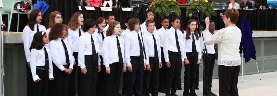 MFYC at the Grand Opening of the Mississauga Celebration Square